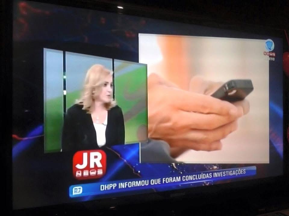 Dra. Cristina Sleiman em participação no JR News